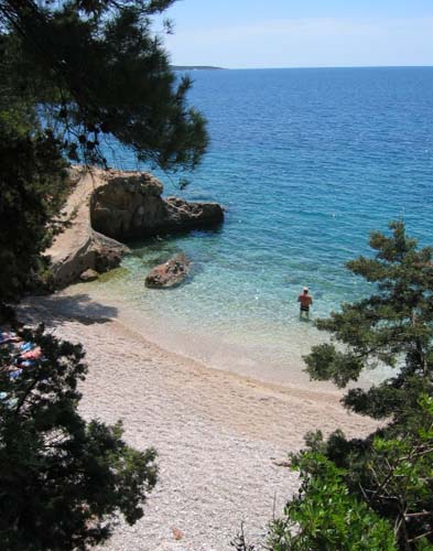 Ferienwohnung auf Hvar und Strand nur 10m entfernt.