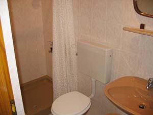 Apartment 5 - Das Bad.