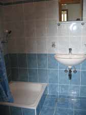 Wohn zimmer des Apartment 1.